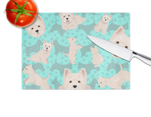 Load image into Gallery viewer, Westie Glass Cutting Boards – Durable, Decorative Kitchen Art Large