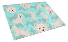 Load image into Gallery viewer, Westie Glass Cutting Boards – Durable, Decorative Kitchen Art Large