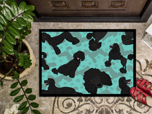 Load image into Gallery viewer, Black Standard Poodle Doormat - 24x36 Decorative Floor Mat – Indoor/Outdoor Rug with Artistic Flair
