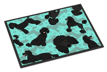 Load image into Gallery viewer, Black Standard Poodle Doormat - 24x36 Decorative Floor Mat – Indoor/Outdoor Rug with Artistic Flair