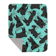Load image into Gallery viewer, Scottish Terrier Quilted Blanket 50x60