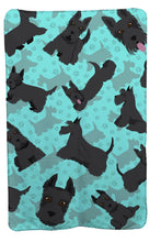 Load image into Gallery viewer, Scottish Terrier Soft Travel Blanket with Bag