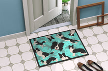 Load image into Gallery viewer, Border Collie Doormat - 24x36 Decorative Floor Mat – Indoor/Outdoor Rug with Artistic Flair