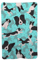 Load image into Gallery viewer, Border Collie Soft Travel Blanket with Bag