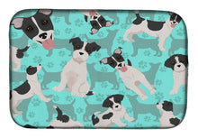 Load image into Gallery viewer, Jack Russell Terrier Dish Drying Mat – Absorbent, Artistic Kitchen Essentials