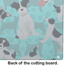 Load image into Gallery viewer, Jack Russell Terrier Glass Cutting Boards – Durable, Decorative Kitchen Art Large