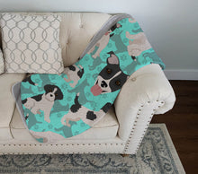 Load image into Gallery viewer, Jack Russell Terrier Quilted Blanket 50x60