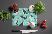 Load image into Gallery viewer, Siberian Husky Glass Cutting Boards – Durable, Decorative Kitchen Art Large