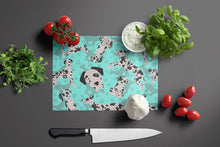 Load image into Gallery viewer, Harlequin Natural Ears Great Dane Glass Cutting Boards – Durable, Decorative Kitchen Art Large
