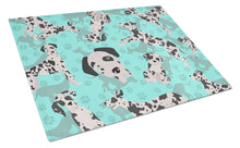 Load image into Gallery viewer, Harlequin Natural Ears Great Dane Glass Cutting Boards – Durable, Decorative Kitchen Art Large