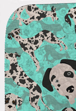 Load image into Gallery viewer, Harlequin Natural Ears Great Dane Quilted Blanket 50x60