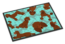 Load image into Gallery viewer, Chocolate Standard Poodle Doormat - 24x36 Decorative Floor Mat – Indoor/Outdoor Rug with Artistic Flair