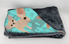 Load image into Gallery viewer, Chihuahua Soft Travel Blanket with Bag