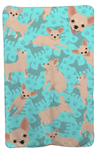 Load image into Gallery viewer, Chihuahua Soft Travel Blanket with Bag