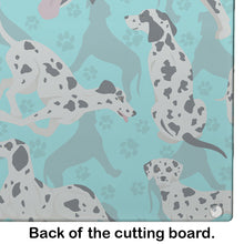 Load image into Gallery viewer, Dalmatian Glass Cutting Boards – Durable, Decorative Kitchen Art Large