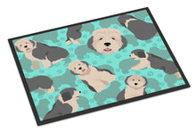 Load image into Gallery viewer, Old English Sheepdog Doormat - 24x36 Decorative Floor Mat – Indoor/Outdoor Rug with Artistic Flair