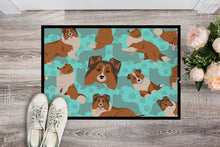 Load image into Gallery viewer, Sheltie Doormat - 24x36 Decorative Floor Mat – Indoor/Outdoor Rug with Artistic Flair