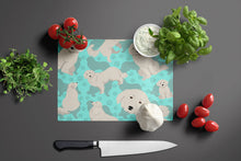 Load image into Gallery viewer, Great Pyrenees Glass Cutting Boards – Durable, Decorative Kitchen Art Large