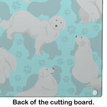 Load image into Gallery viewer, Great Pyrenees Glass Cutting Boards – Durable, Decorative Kitchen Art Large
