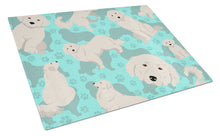 Load image into Gallery viewer, Great Pyrenees Glass Cutting Boards – Durable, Decorative Kitchen Art Large