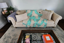 Load image into Gallery viewer, Great Pyrenees Quilted Blanket 50x60
