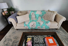 Load image into Gallery viewer, Maltese Quilted Blanket 50x60