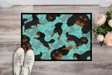 Load image into Gallery viewer, Black and Tan Cavalier King Charles Spaniel Doormat - 24x36 Decorative Floor Mat – Indoor/Outdoor Rug with Artistic Flair