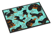Load image into Gallery viewer, Black and Tan Cavalier King Charles Spaniel Doormat - 24x36 Decorative Floor Mat – Indoor/Outdoor Rug with Artistic Flair