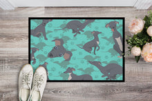 Load image into Gallery viewer, Italian Greyhound Doormat - 24x36 Decorative Floor Mat – Indoor/Outdoor Rug with Artistic Flair