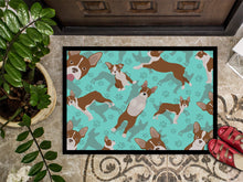 Load image into Gallery viewer, Red Boston Terrier Doormat - 24x36 Decorative Floor Mat – Indoor/Outdoor Rug with Artistic Flair