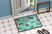 Load image into Gallery viewer, Red Boston Terrier Doormat - 24x36 Decorative Floor Mat – Indoor/Outdoor Rug with Artistic Flair
