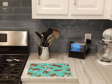 Load image into Gallery viewer, Red Boston Terrier Glass Cutting Boards – Durable, Decorative Kitchen Art Large