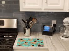 Load image into Gallery viewer, Fawn French Bulldog Glass Cutting Boards – Durable, Decorative Kitchen Art Large
