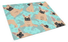 Load image into Gallery viewer, Fawn French Bulldog Glass Cutting Boards – Durable, Decorative Kitchen Art Large