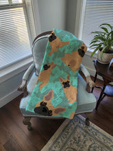 Load image into Gallery viewer, Fawn French Bulldog Quilted Blanket 50x60