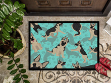 Load image into Gallery viewer, Black and Silver German Shepherd Doormat - 24x36 Decorative Floor Mat – Indoor/Outdoor Rug with Artistic Flair