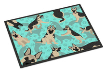 Load image into Gallery viewer, Black and Silver German Shepherd Doormat - 24x36 Decorative Floor Mat – Indoor/Outdoor Rug with Artistic Flair