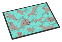 Load image into Gallery viewer, Grey Labrador Retriever Doormat - 24x36 Decorative Floor Mat – Indoor/Outdoor Rug with Artistic Flair
