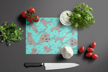 Load image into Gallery viewer, Grey Labrador Retriever Glass Cutting Boards – Durable, Decorative Kitchen Art Large