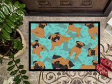 Load image into Gallery viewer, Apricot Pug Doormat - 24x36 Decorative Floor Mat – Indoor/Outdoor Rug with Artistic Flair