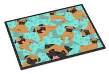 Load image into Gallery viewer, Apricot Pug Doormat - 24x36 Decorative Floor Mat – Indoor/Outdoor Rug with Artistic Flair