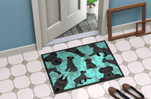Load image into Gallery viewer, Black Schnauzer Doormat - 24x36 Decorative Floor Mat – Indoor/Outdoor Rug with Artistic Flair