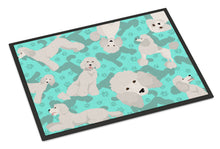 Load image into Gallery viewer, White Standard Poodle Doormat - 24x36 Decorative Floor Mat – Indoor/Outdoor Rug with Artistic Flair