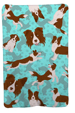 Load image into Gallery viewer, Red Border Collie Soft Travel Blanket with Bag