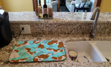 Load image into Gallery viewer, Blenheim Cavalier Spaniel Dish Drying Mat – Absorbent, Artistic Kitchen Essentials