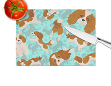 Load image into Gallery viewer, Blenheim Cavalier Spaniel Glass Cutting Boards – Durable, Decorative Kitchen Art Large