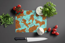 Load image into Gallery viewer, Ruby Cavalier Spaniel Glass Cutting Boards – Durable, Decorative Kitchen Art Large