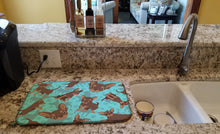 Load image into Gallery viewer, Chocolate Chihuahua Dish Drying Mat – Absorbent, Artistic Kitchen Essentials
