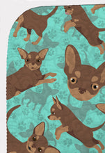 Load image into Gallery viewer, Chocolate Chihuahua Quilted Blanket 50x60
