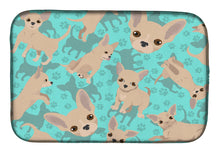 Load image into Gallery viewer, Cream Chihuahua Dish Drying Mat – Absorbent, Artistic Kitchen Essentials